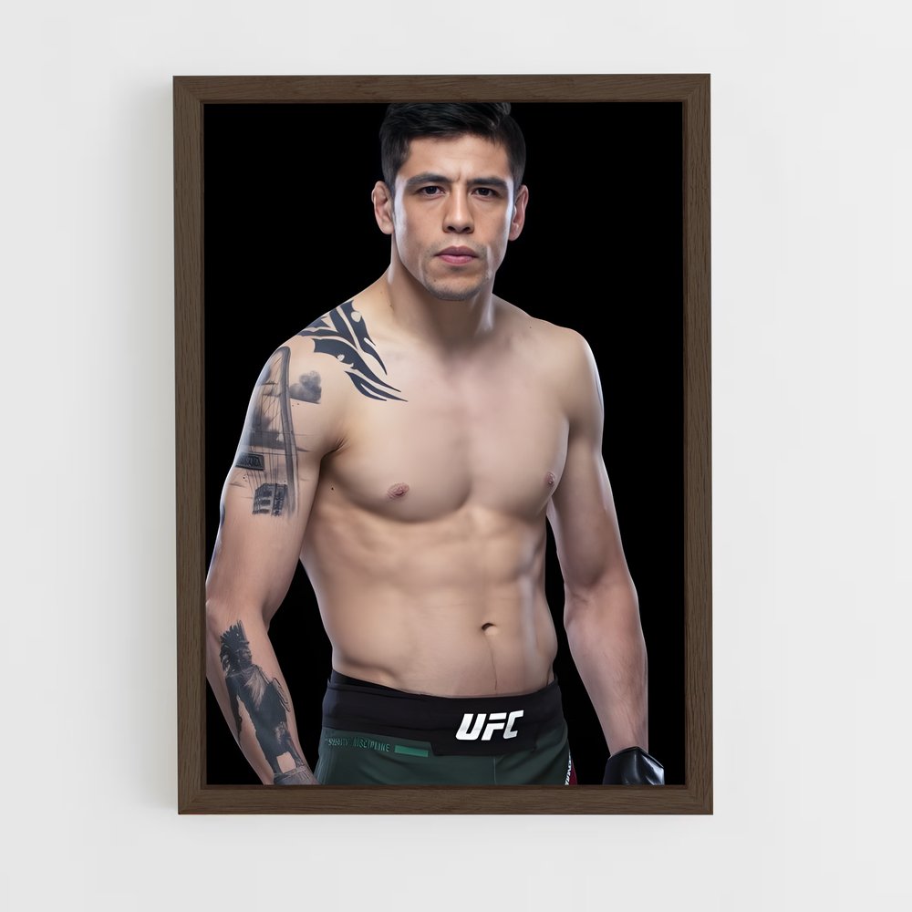 Poster Brandon moreno tatouée – affiche MMA (vue 5)
